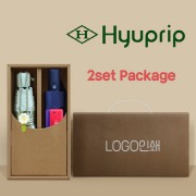 협립 5단53 데이지 암막 30D 고밀도 우양산 +협립3단모던완전자동우산-세트