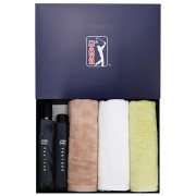 PGA 3단수동+3단7K 완자 블랙메탈+180g 모달면사타올 3P세트(소)