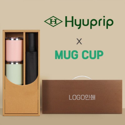 협립 3단60 슈퍼TEN(10K) 포뮬러타이어 고밀도 완전자동우산 +로하스 머그컵2P-세트