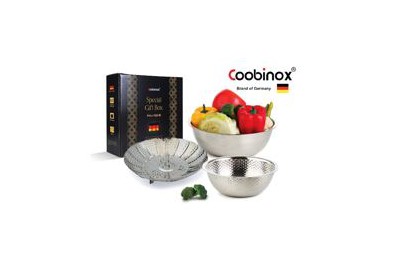 쿠비녹스 믹싱볼 쌀함박 찜판 3종세트