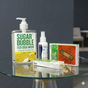 슈가버블 주방세제 470ml 마데케어연고 주방구급세트