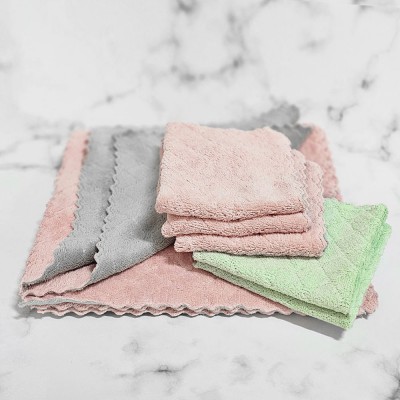 대영 극세사 요술 벨벳 행주 30x30 (대) 벌크 1P