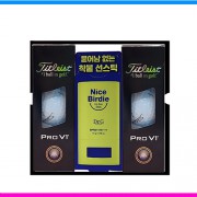 타이틀리스트 pro v1 6구 닥터지 (Dr.G) 선스틱 선물세트 (3pc)