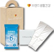 쿨아이스세트 브생건120호(크리넥스쿨링물티슈+아쿠아쿨토시)