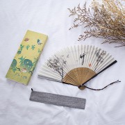 실크민속부채 2종