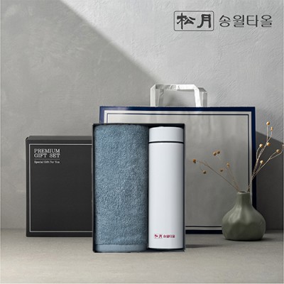 송월타올 1P + 스마트온도텀블러 500ml 1P 선물세트