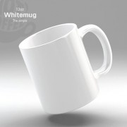 몽소화이트머그 12oz