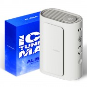 알리사 100단 ICE TUNNEL MAX 휴대용 선풍기 허리 바디 손 선풍기 등 캠핑 클립팬