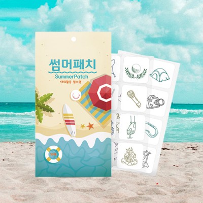 바닷가 여름 야외 필수 아이템 썸머패치 16매