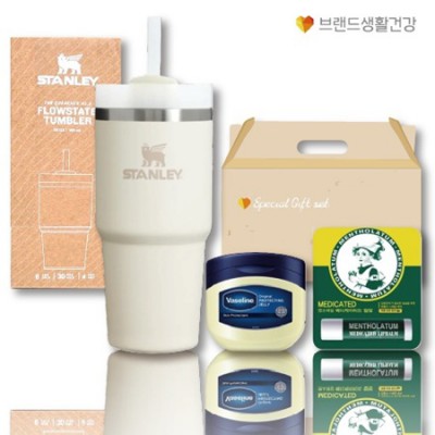 브생건36호(스탠리 퀜처591ml텀블러+바세린 젤리+멘소래담 메디케이티드 립밤)