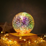 에코라이프 실내 장식 크리스탈 3D LED 무드등 CA945