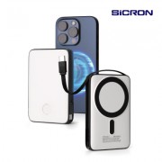 시크론 맥세이프 고속 PD 유무선 보조배터리 10,000mAh MSQ-710 MAX 35W