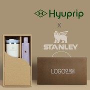 협립3단55 카본6K 완전자동 초경량 고밀도 암막 우양산 +스탠리591ml 텀블러-세트
