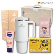 브생건50호(스탠리 퀜처887ml텀블러+크리넥스 카카오 휴대용티슈+수앤수 물티슈+바세린 핸드크림)