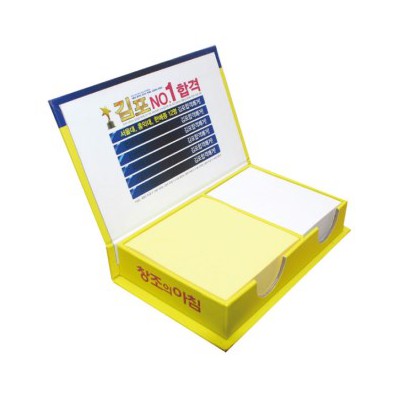 140x88 2P 측면 하드양장 점착메모지 (HS-140-04)
