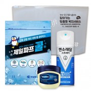 신신 구급함 구급키트 46호(제일파프5매입1팩+바세린50ml+멘소래담쿨에어스프레이)