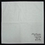 백색손수건 30 x 30 cm, / 흰색손수건, 나염 체험학습 교육용