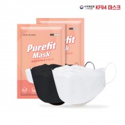 국내산_KF-94 퓨어핏 황사 방역 마스크_100매