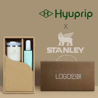 협립3단53암막야옹이완전자동우양산 +스탠리591ml 텀블러-세트