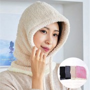 루미스 라인 후드 넥워머 남녀공용 프리 사이즈