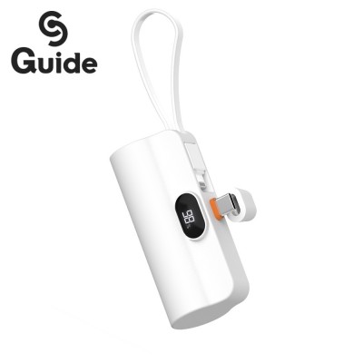 Guide 가이드 디스플레이 LED 액정형 20W 고속 도킹 보조배터리 5000mAh