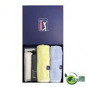 PGA 친환경그린 3단수동+사각스키니+180g모달 면사타올 2P세트(미니)