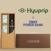 협립 3단 60 슈퍼 거꾸로 완전자동우산 +배터리2P-세트