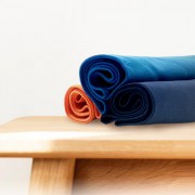 컬러풀 극세사 스웨이드 스포츠 타올 K2509