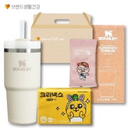 브생건49호(스탠리 퀜처591ml텀블러+크리넥스 카카오프렌즈 휴대용티슈+수앤수 물티슈)