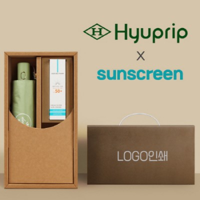 협립3단50암막데이지완전자동우양산+선크림-세트