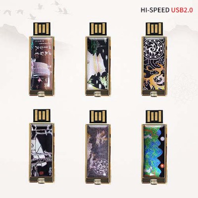 빛나 민족의 유산 시리즈 자개 USB메모리 USB2.0 4GB~128GB (6종 이미지)