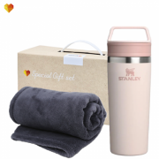 브생건 방한세트 71호(스탠리 카페투고 트래블머그 473ml+따뜻한 소프트 담요)