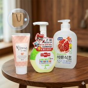 참그린 환경프리미엄 주방세제 랩신 핸드워시 3종세트