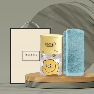 시즈넬 선물세트 카카오 가습기250ml+항균타올150g