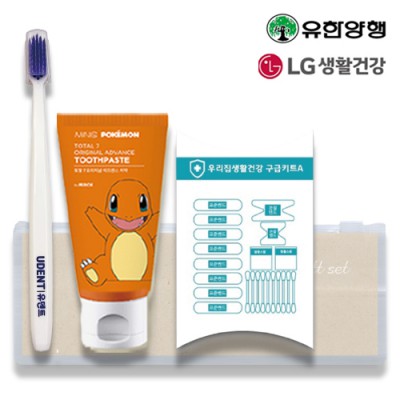 LG생활건강 유덴트 17호(치약50g+알칫솔1개+구급키트밴드보급)