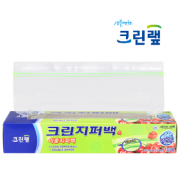 크린랩 이중지퍼백 30x35x15매 특대형