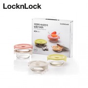 락앤락 바로한끼 글라스 밥용기 4P LL-62