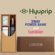 협립 3단 70 암막고밀도 완전자동우산 +배터리+스마트온도계텀블러-세트
