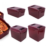 트론스트 라이프 반투명 핸들 김치통 4종