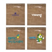 지퍼백/pvc+부직포/포장용지퍼백 [M] 25x30cm