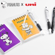 피너츠 상철수첩S+uni 제트스트림 150 볼펜세트