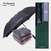 협립 2단 심플 자동우산 +협립호텔코마170타월-세트