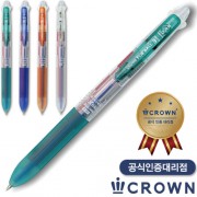 국산)크라운픽스볼3색(앞으로지우는볼펜)(공식인증대리점)