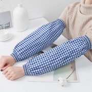 남녀공용 편안한 체크무늬 작업용 토시