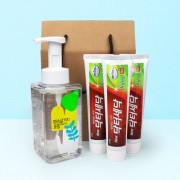 순샘 맨손설거지 500ml 치약 4종세트