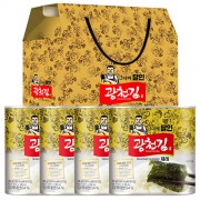 광천 김세트 김 선물 4캔김 명절 선물세트,