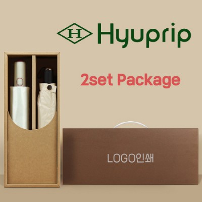 협립 3단60 8K 와인하트 암막 완전자동우산 +협립3단암막골든수동식우양산-세트