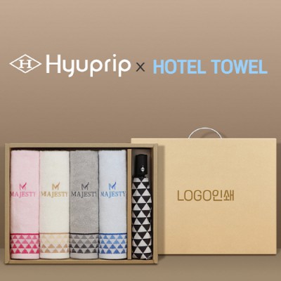 협립3단미니스타앵글완전자동우양산 +마제스티앵글세면타월4P
