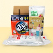 슈가버블 캡슐세제 다용도팔토시 3종