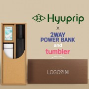 협립 3단60 슈퍼TEN(10K) 포뮬러타이어 고밀도 완전자동우산 +배터리+스마트온도계텀블러-세트